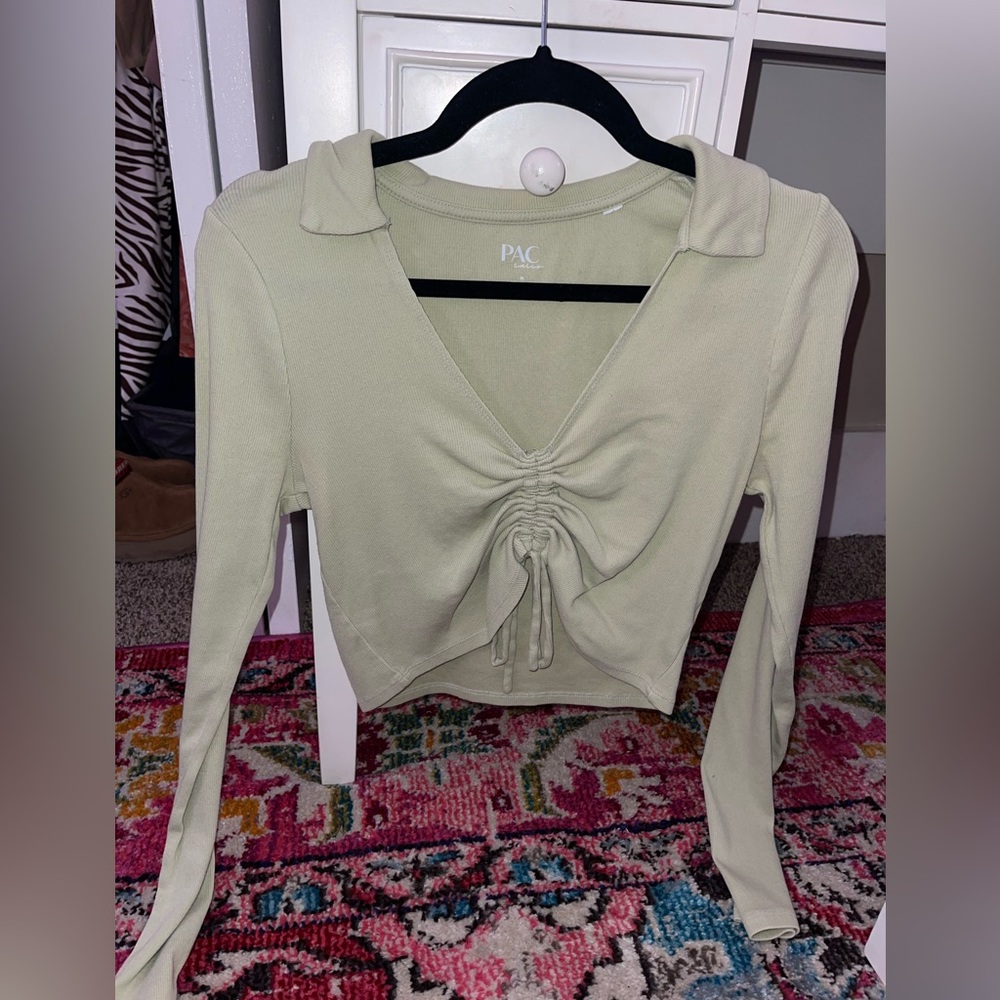 PacSun green top! Size medium!